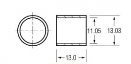 Bushing 62-83402, 0426-24-715, 0426-24-715A, m410d11271, M410d12071